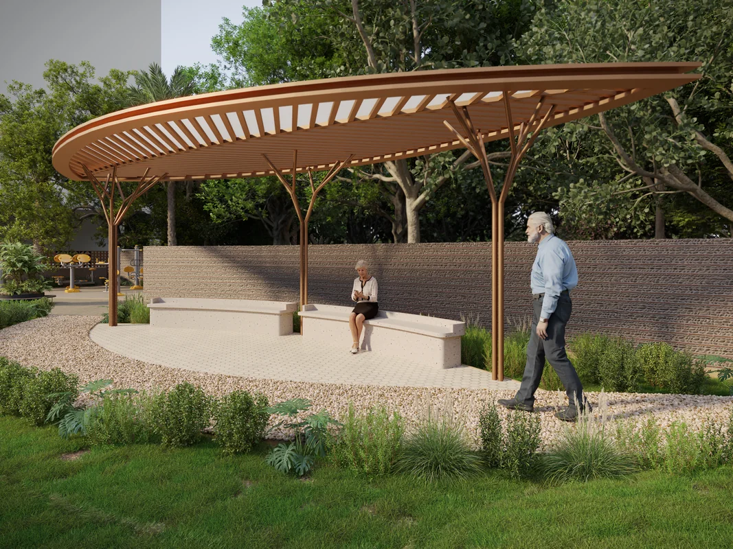 Dosti Primus Covered Pergola Seating